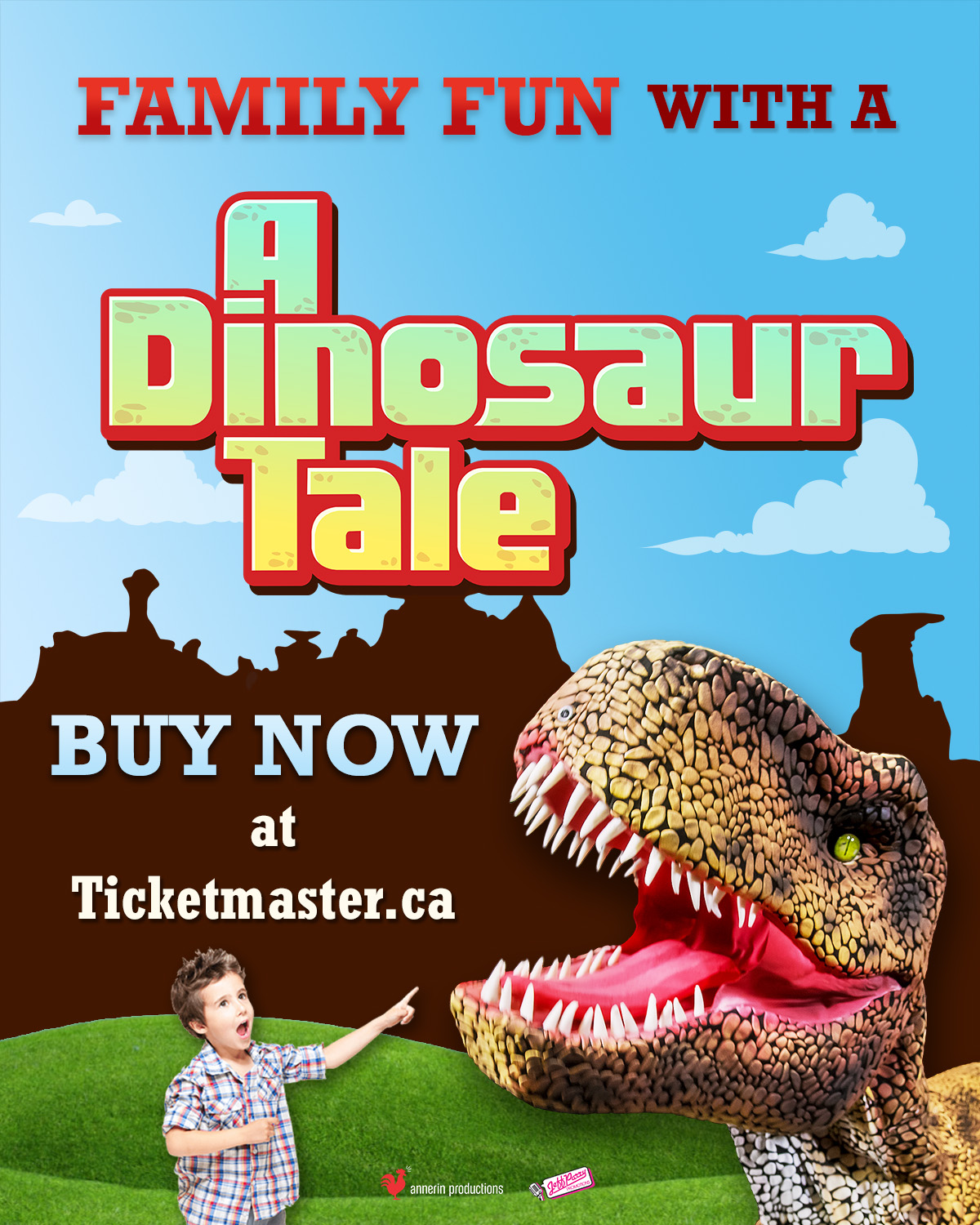 A Dinosaur Tale at the Jubilee Auditorium