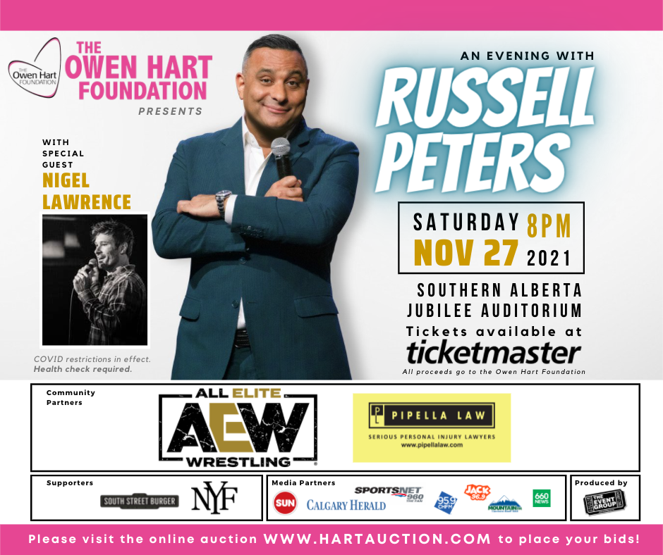 Russell Peters - Owen Hart Foundation