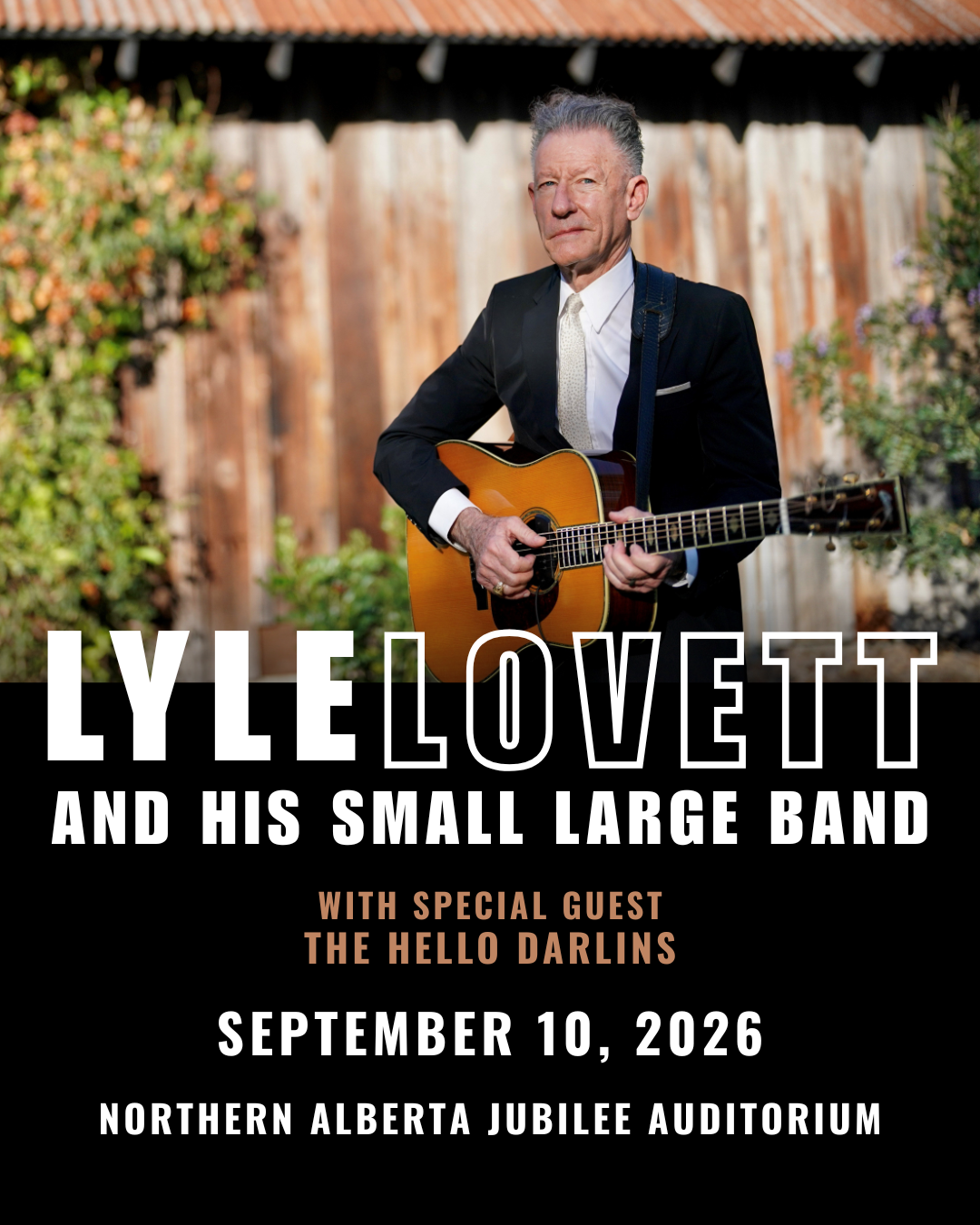 Lyle Lovett and his Large Band YEG 2026